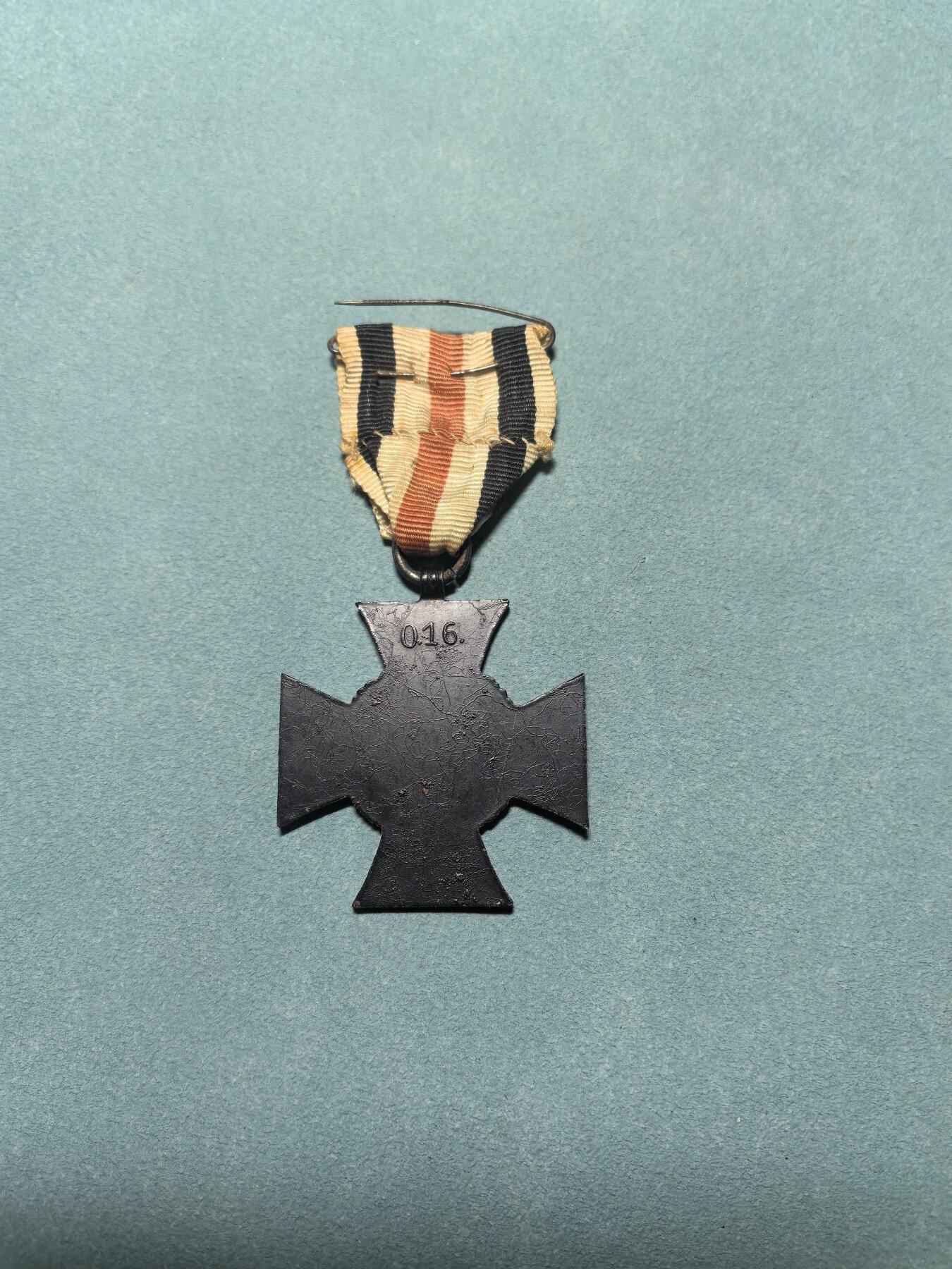 盛世勋华——号角文化勋章邮票专场拍卖第311期 德国（一战）兴登堡奖章 遗属版 带厂标