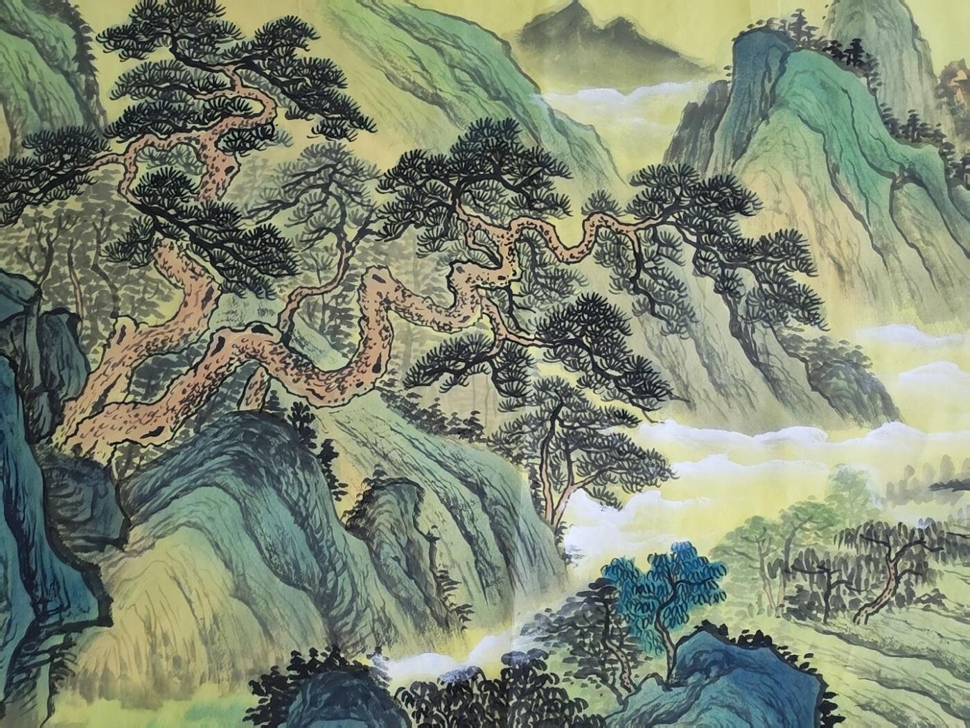 书画专场 贾德红《山中夜宿》