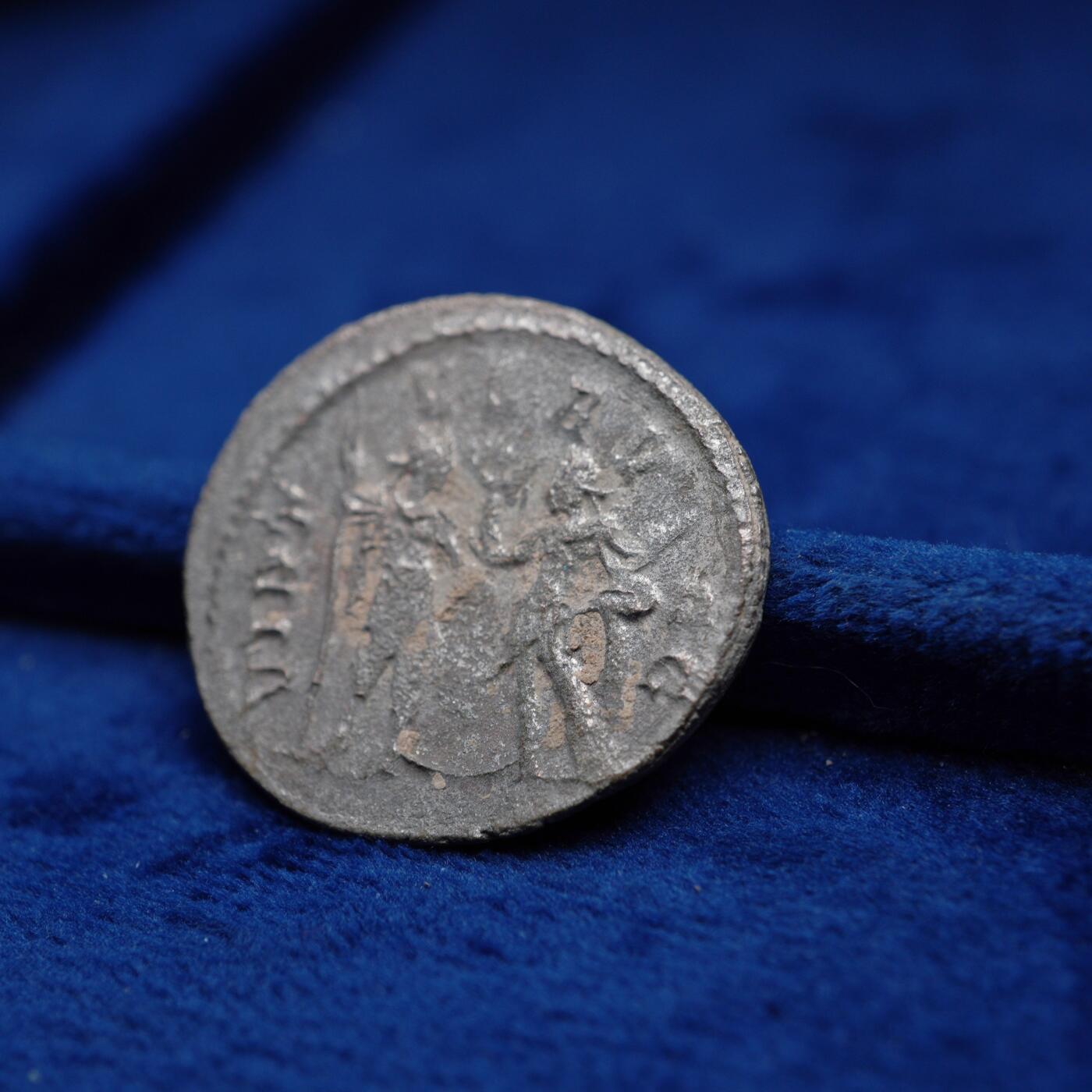 琋语集藏2026年04月欧洲古典打制币拍卖 古罗马帝国瓦勒良1安敦尼安洗银币