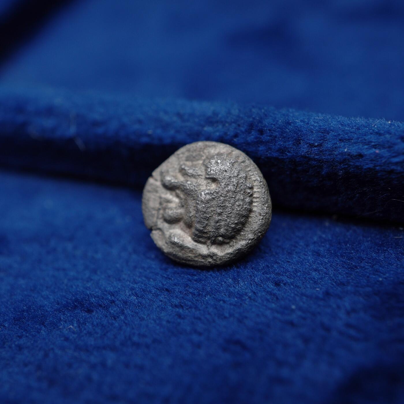 琋语集藏2026年04月欧洲古典打制币拍卖 古希腊爱奥尼亚地区-咆哮狮子2奥波银币