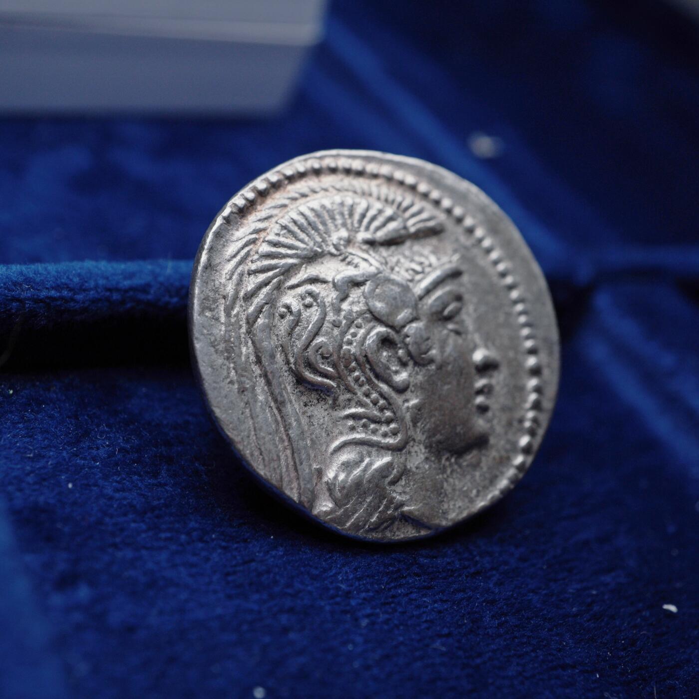 琋语集藏2026年04月欧洲古典打制币拍卖 古希腊阿提卡地区-新式雅典娜和猫头鹰4德银币