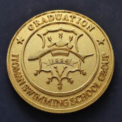 【全场包邮】纯粹捡漏拍516场【专场】 - 【纪念章】日本伊托曼游泳学校集团毕业纪念章