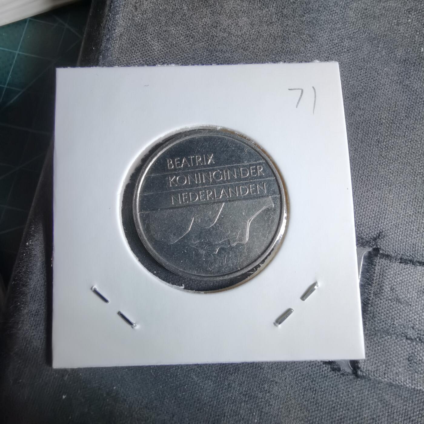 沼泽如烟--第1038场 荷兰1984年1盾