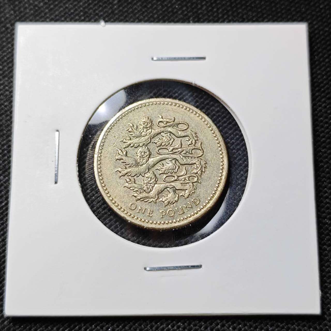 KK钱币收藏小铺  第412期 2月预留时间 周末发货 2002英国1镑