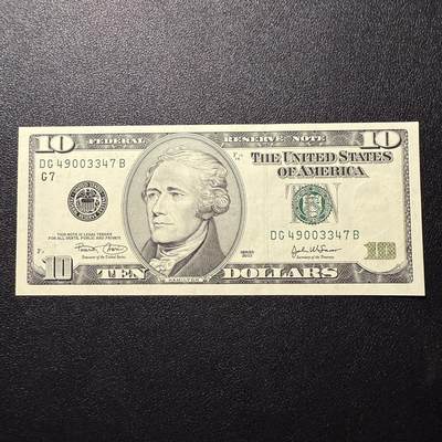 第16期 - 美国2003年 10元 全新unc