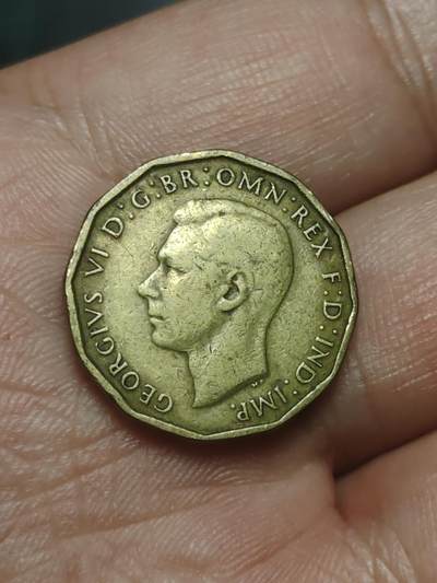 2026年第三十八场(总第二百零七场）外国好品散币场(免佣金) - 英国🇬🇧1943年3便士(乔治六世第一版)