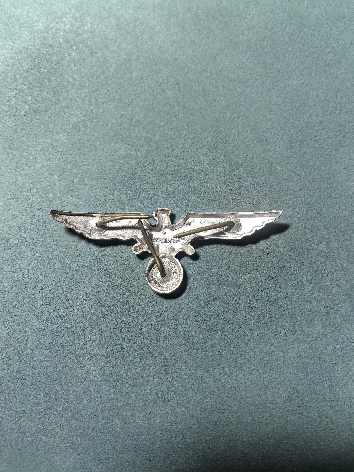 盛世勋华——号角文化勋章邮票专场拍卖第311期 德国（1939）帝国战争协会（NSRKB）帽徽 带厂标