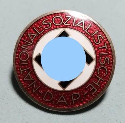 盛世勋华——号角文化勋章邮票专场拍卖第311期 - 德国（1939）NSDAP党徽 珐琅质地 品相绝佳 带厂标