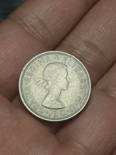 2026年第三十八场(总第二百零七场）外国好品散币场(免佣金) - 英国🇬🇧1966年1先令(伊丽莎白二世青年桂冠第二版，苏格兰盾徽版)