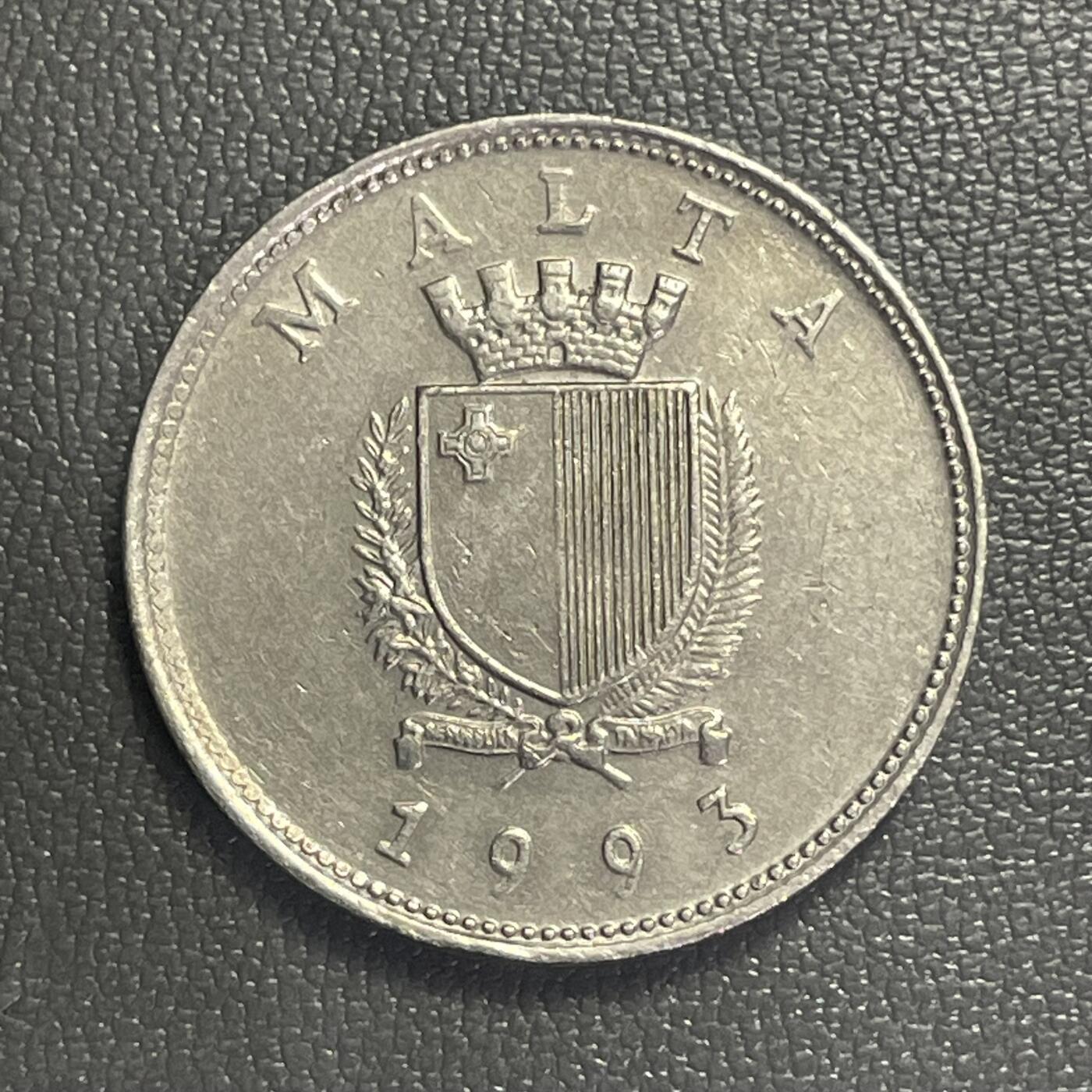 回流0406 马耳他1993年25分 常绿蔷薇