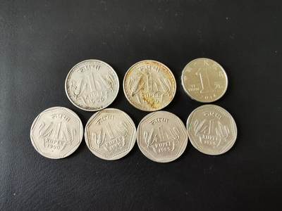 零零发外国硬币拍卖 无佣金 - 印度早期一组