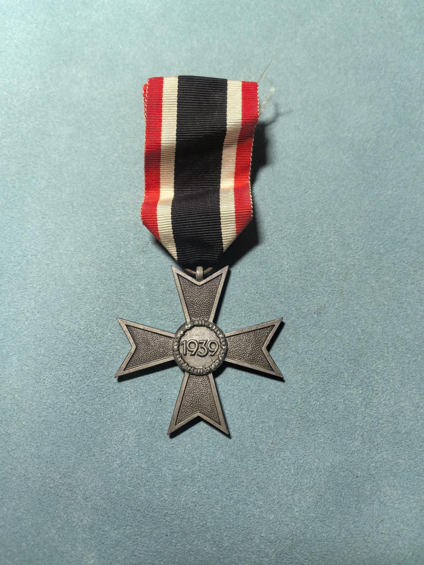 盛世勋华——号角文化勋章邮票专场拍卖第311期 德国（1939）二级无剑战功十字勋章