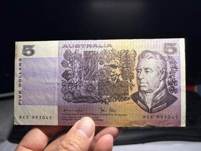 2026年集古藏今外币拍卖第三期-第10场—（总第320拍-纸币专场），本期拍完结算一次，发货时间2-3天，休息几天后继续新的一期拍卖。 - 澳大利亚5元