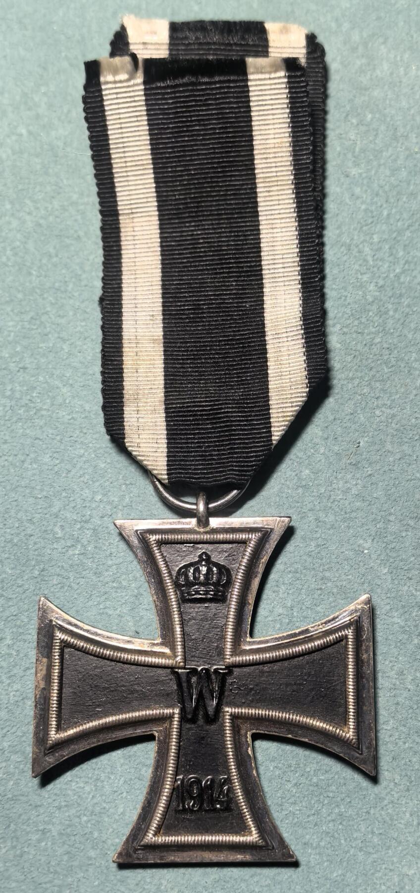 盛世勋华——号角文化勋章邮票专场拍卖第311期 德国（一战）二级铁十字勋章 带S-W厂标