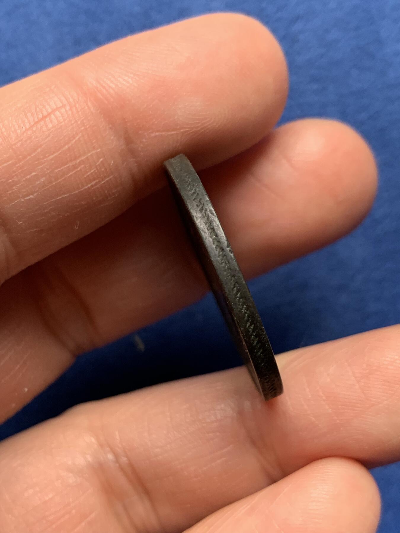 《竞宝斋》第475场 周日，周一 2场连拍 （全场包邮）欢迎送拍 英国1806年乔治三世半便士铜币