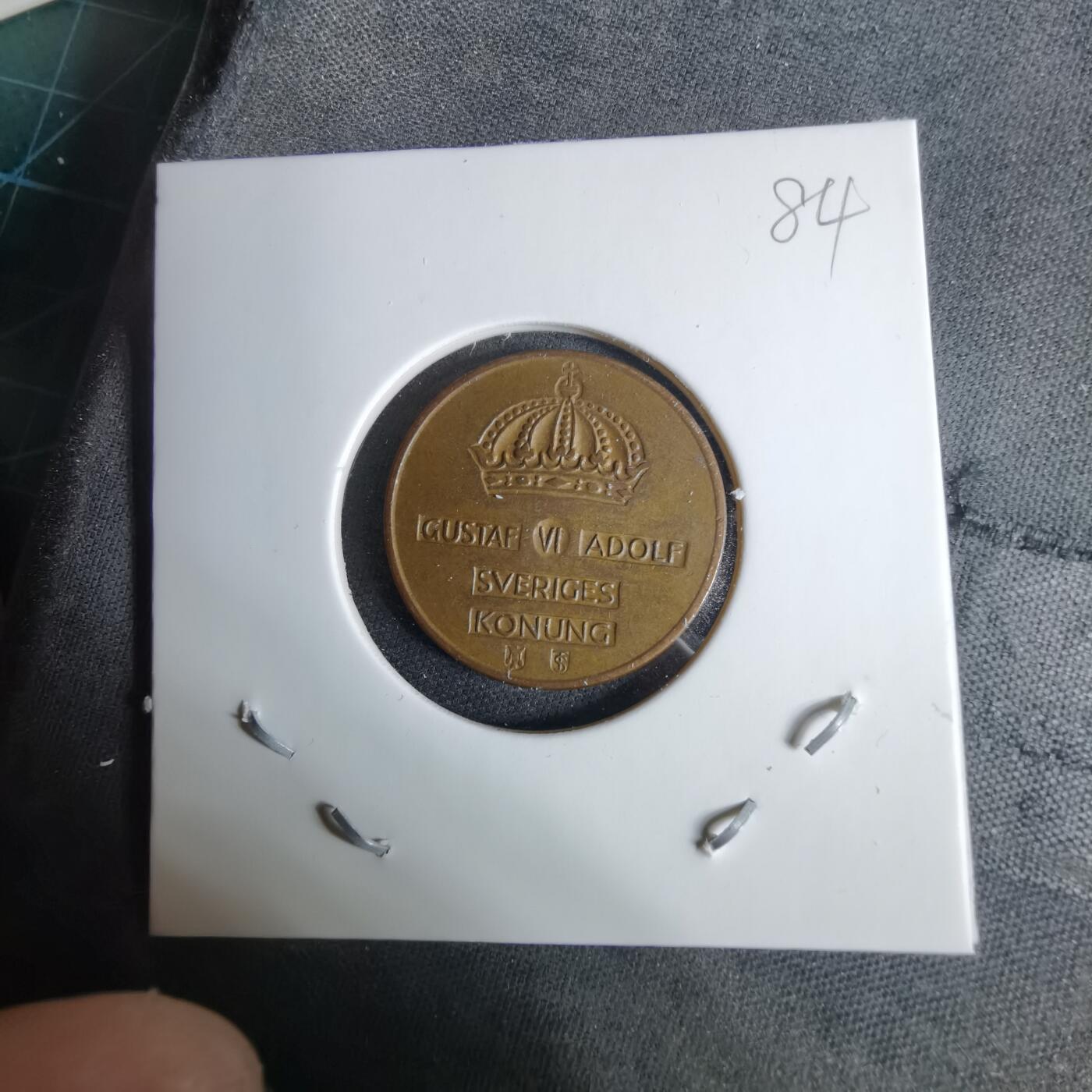 沼泽如烟--第1038场 瑞典1956年2欧尔