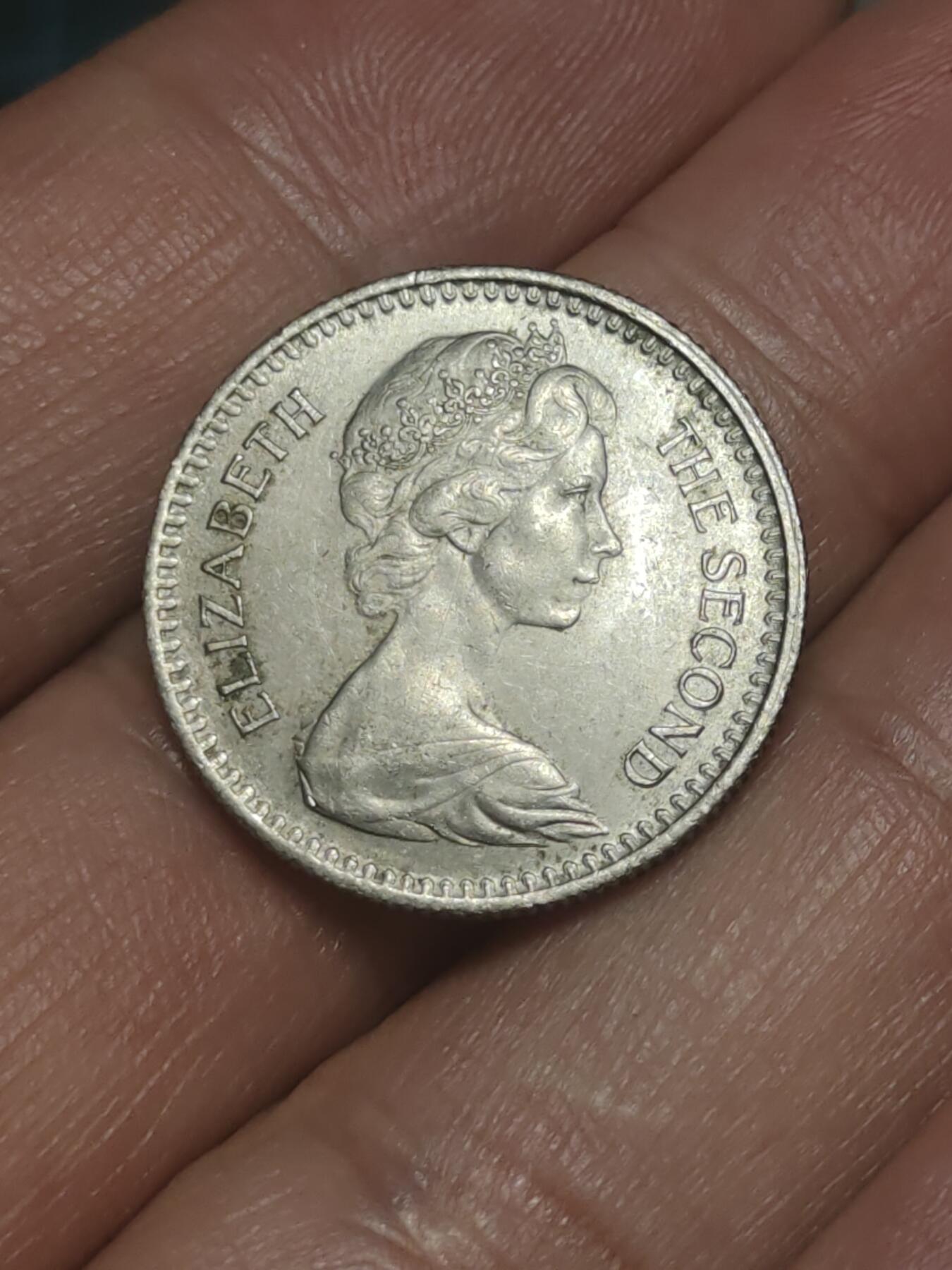 2026年第三十八场(总第二百零七场）外国好品散币场(免佣金) 英属罗德西亚1964单年份1先令/10分双面值(伊丽莎白二世中年花冠)