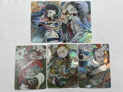 大麦马年第一场 - 启读 李广神话 彩闪套卡 钟馗 齐天大圣 二郎神 小青 白娘子