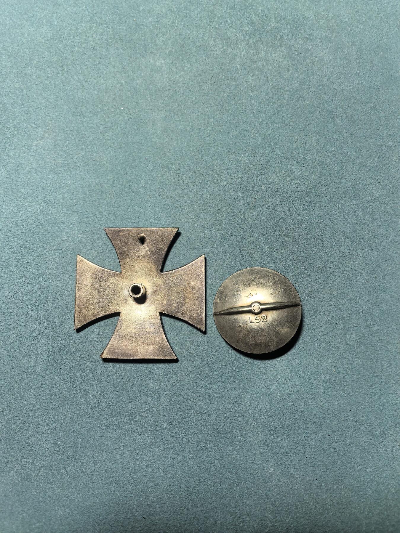 盛世勋华——号角文化勋章邮票专场拍卖第311期 德国（1939）一级铁十字勋章 少见圆盘版 带L58厂标（Rudolf Souval, Wien）