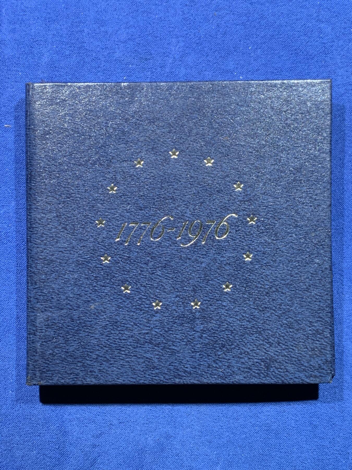 《竞宝斋》第475场 周日，周一 2场连拍 （全场包邮）欢迎送拍 美国 1976年 建国纪念精制银币3枚 包装有损