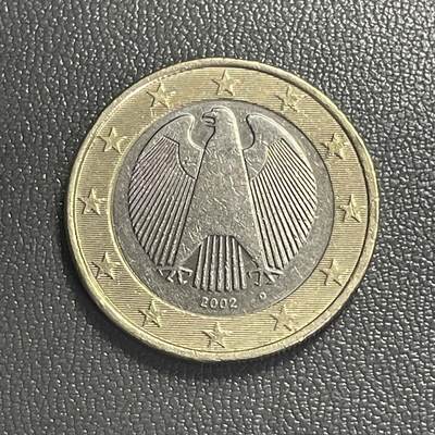 回流0406 - 德国2002年1欧元 联邦鹰