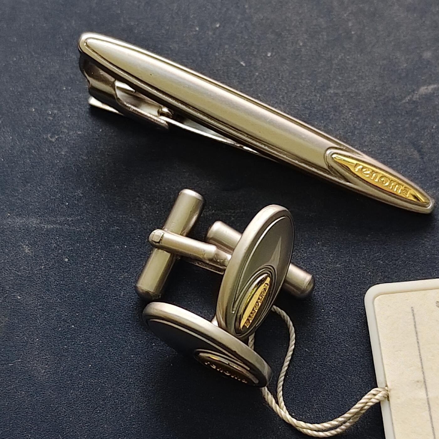 【全场包邮】纯粹捡漏拍516场【专场】 【杂件】领带夹+袖钉一套-RENOMA品牌款