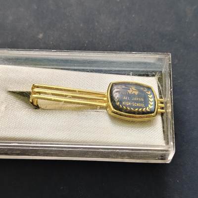 【全场包邮】纯粹捡漏拍516场【专场】 - 【杂件】日本高中纪念领带夹