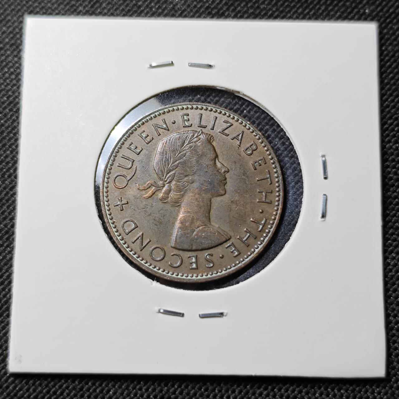 KK钱币收藏小铺  第410期 2月预留时间 周末发货  爱尔兰半便士铜币