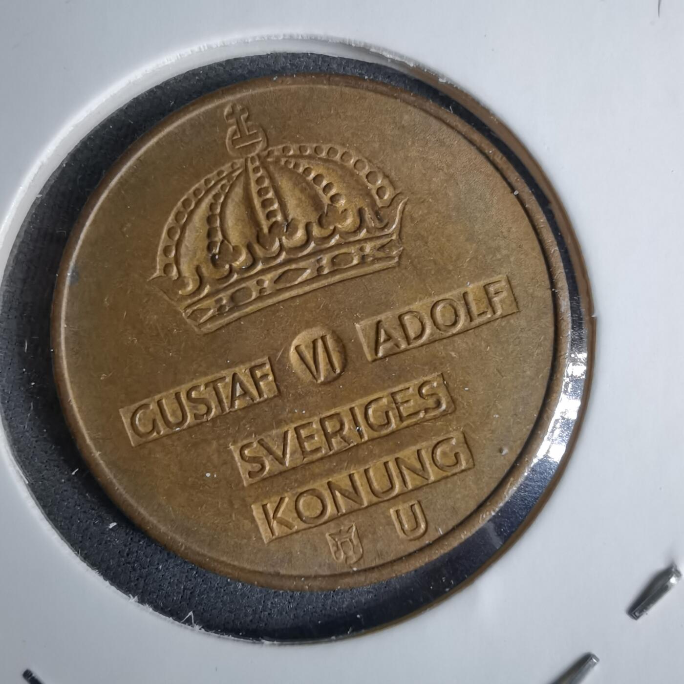 沼泽如烟--第1038场 瑞典1971年5欧尔