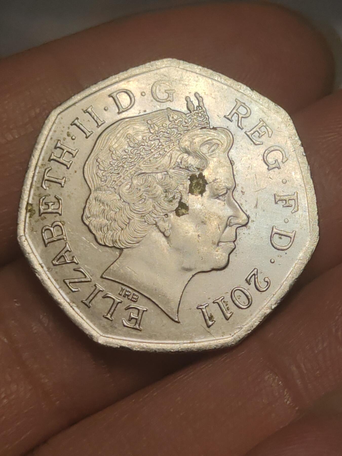 2026年第三十八场(总第二百零七场）外国好品散币场(免佣金) 英国🇬🇧2011年50便士(2012年伦敦奥运会纪念币，19/29赛艇)