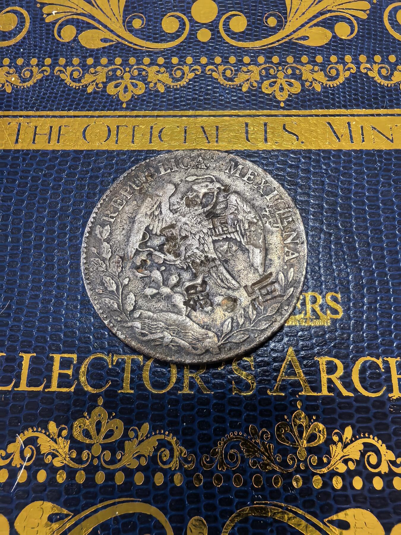 长老汇马年精选第十四场拍卖 1878Mo MH墨西哥8R鹰洋，墨西哥城造币厂，有戳