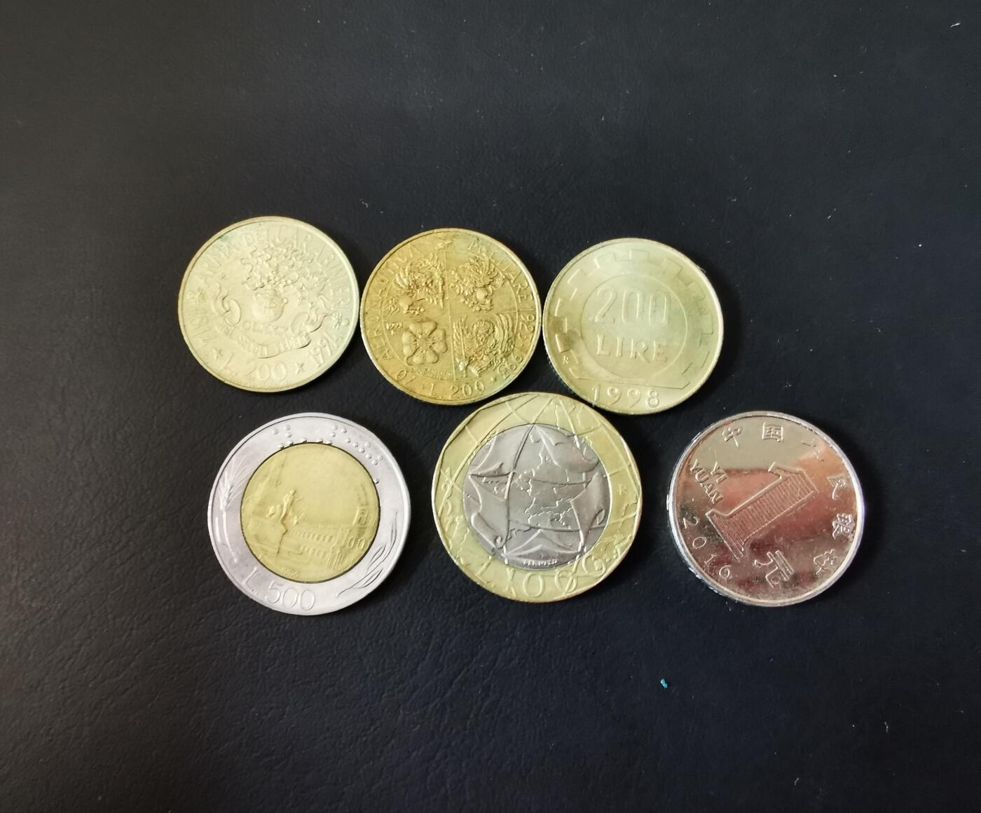 零零发外国硬币拍卖 无佣金 意大利一组