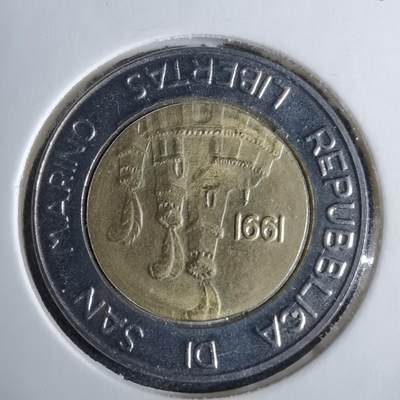 沼泽如烟--第1038场 - 圣马力诺1991年500里拉