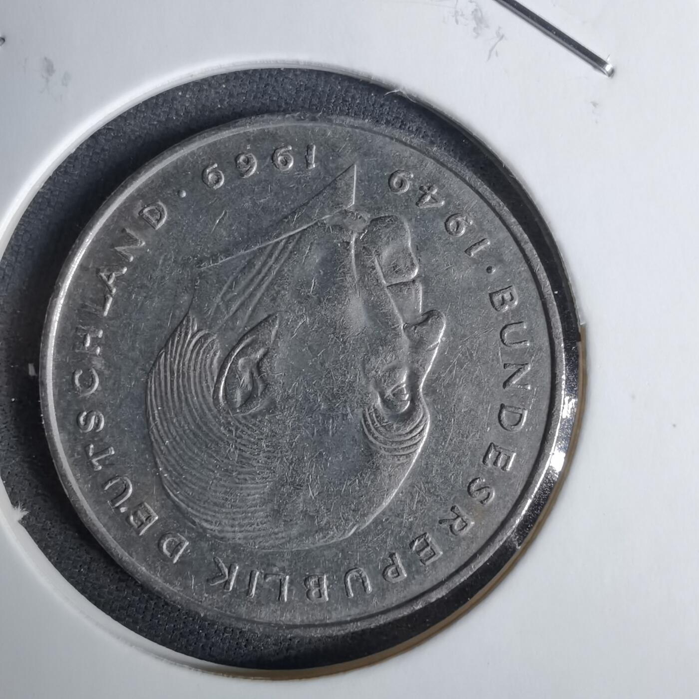 沼泽如烟--第1038场 德国1987年2马克