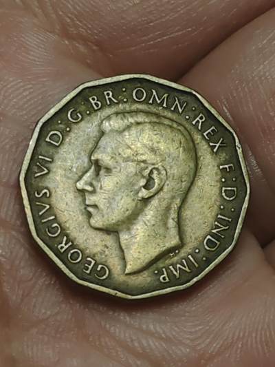 2026年第三十八场(总第二百零七场）外国好品散币场(免佣金) - 英国🇬🇧1937年3便士(乔治六世加冕年，第一版首发年)