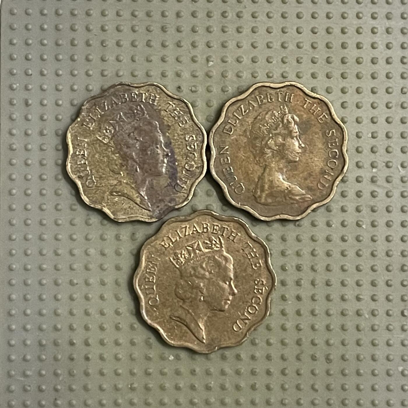 2026年第40场各国散币拍卖（总第190场） 香港二毫3枚