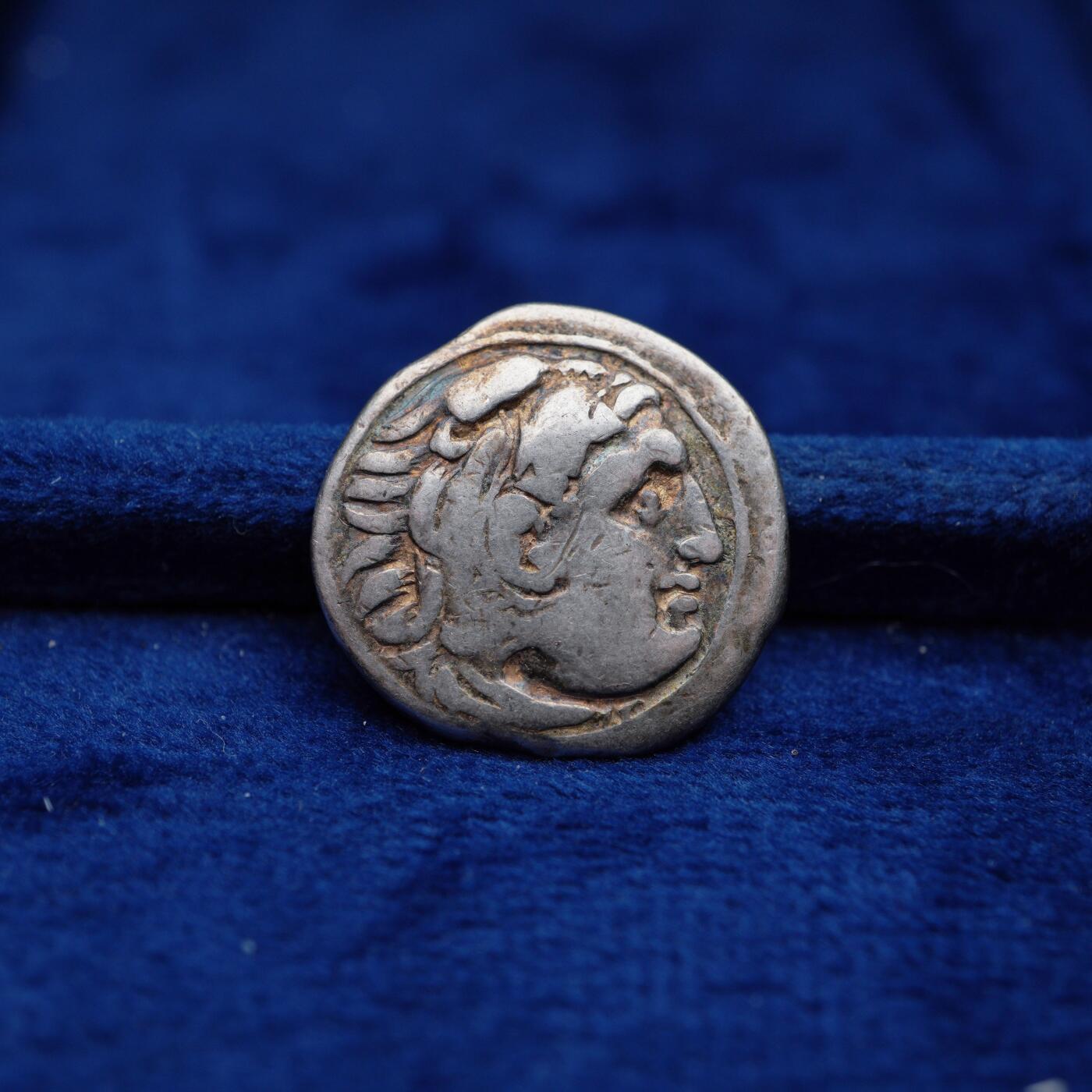 琋语集藏2026年04月欧洲古典打制币拍卖 古希腊马其顿王国大力神赫拉克勒斯1德银币