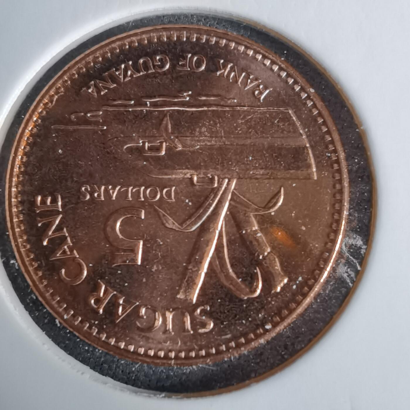 沼泽如烟--第1038场 圭亚那2019年五元