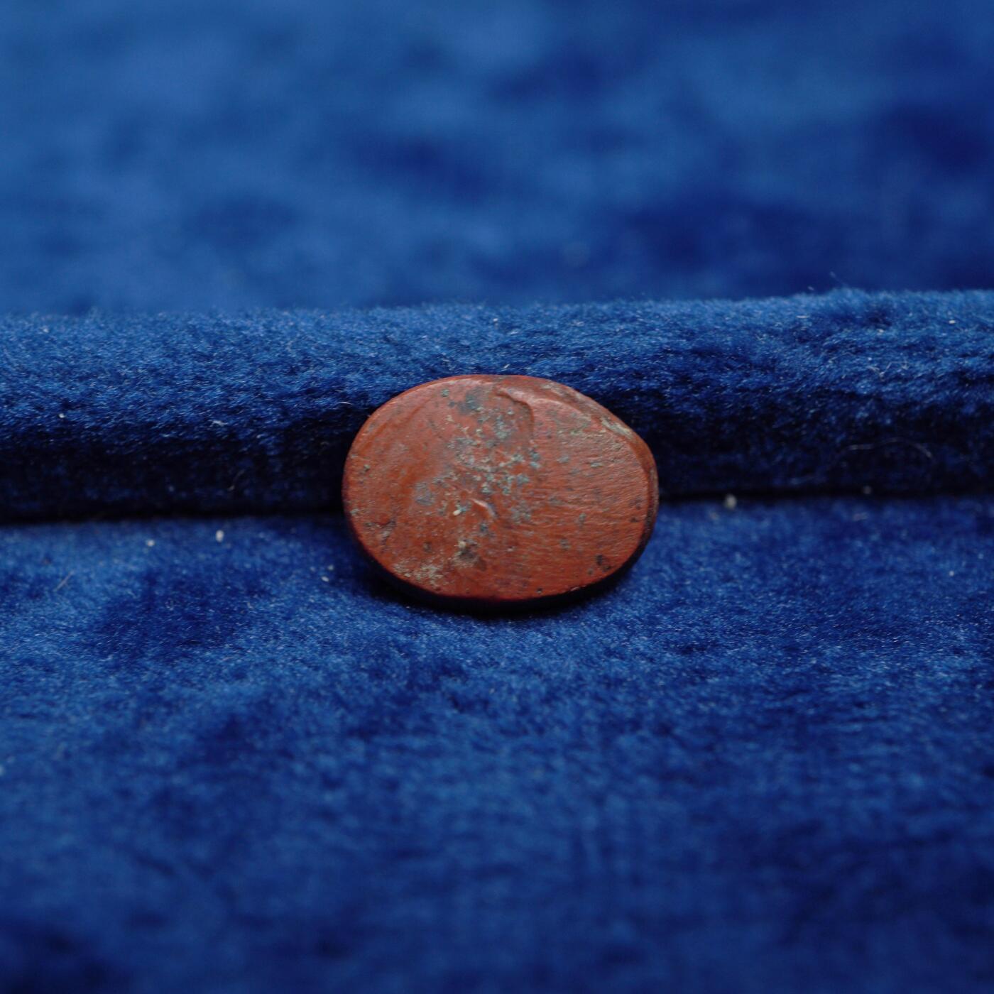 琋语集藏2026年04月欧洲古典打制币拍卖 古罗马时期鸡肝玛瑙虾印