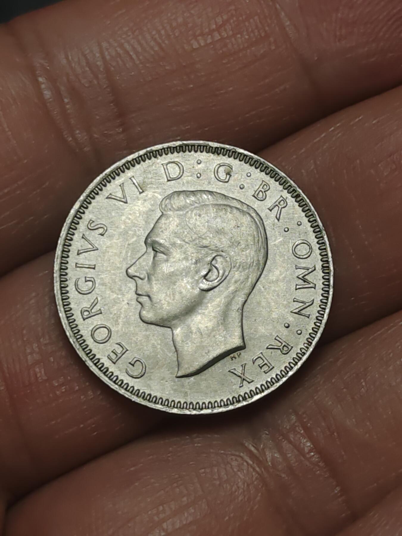 2026年第三十八场(总第二百零七场）外国好品散币场(免佣金) 英国🇬🇧1948年1先令(乔治六世第二版，苏格兰坐狮版，关门年仅发行2年)