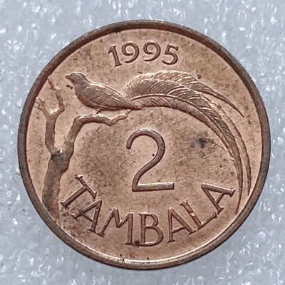第一海外回流一元起拍收藏 散集专场  第309期 - 马拉维1995年2坦巴拉铜币