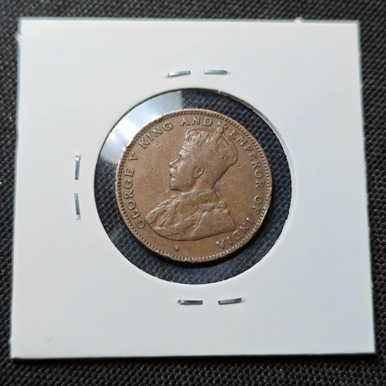 KK钱币收藏小铺  第410期 2月预留时间 周末发货  1916英属海峡1/2分铜币