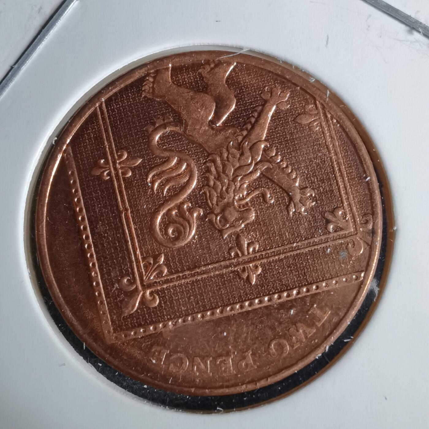 沼泽如烟--第1038场 英国2015年2便士