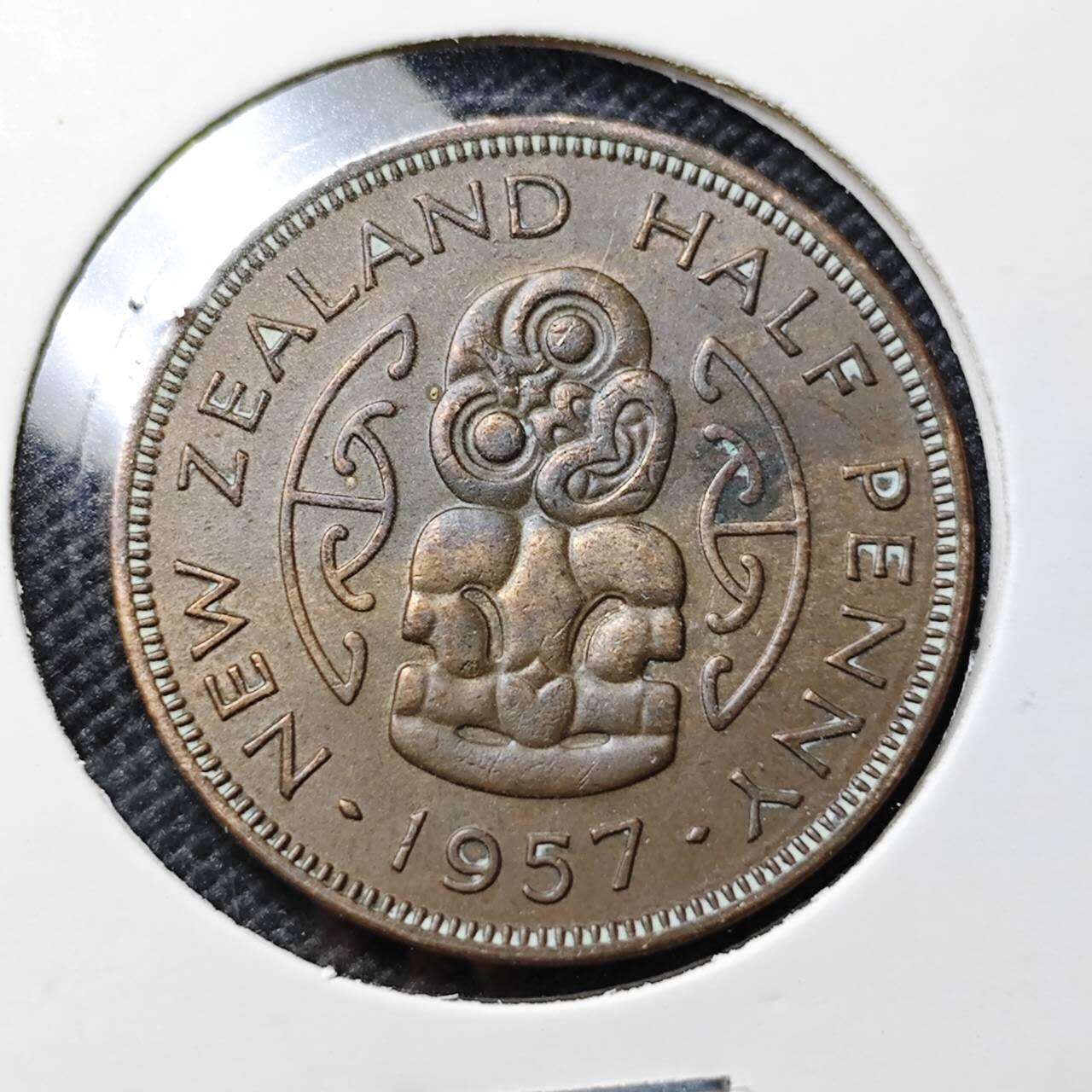 KK钱币收藏小铺  第410期 2月预留时间 周末发货  爱尔兰半便士铜币