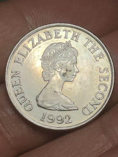 2026年第三十八场(总第二百零七场）外国好品散币场(免佣金) - 英属泽西岛🇯🇪1992年10便士(伊丽莎白二世中年花冠，十进制第三套第二版，缩小尺寸版)