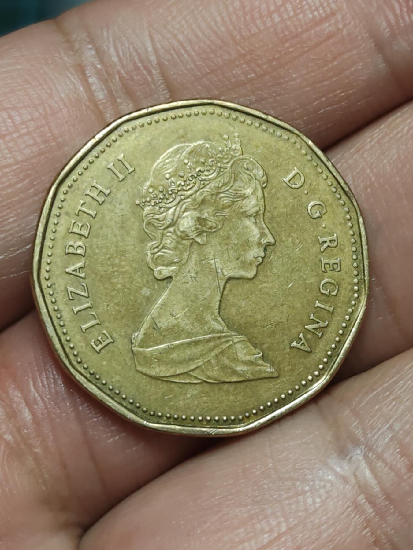 2026年第三十八场(总第二百零七场）外国好品散币场(免佣金) 加拿大🇨🇦1988年1元(浅浮雕肖像版)