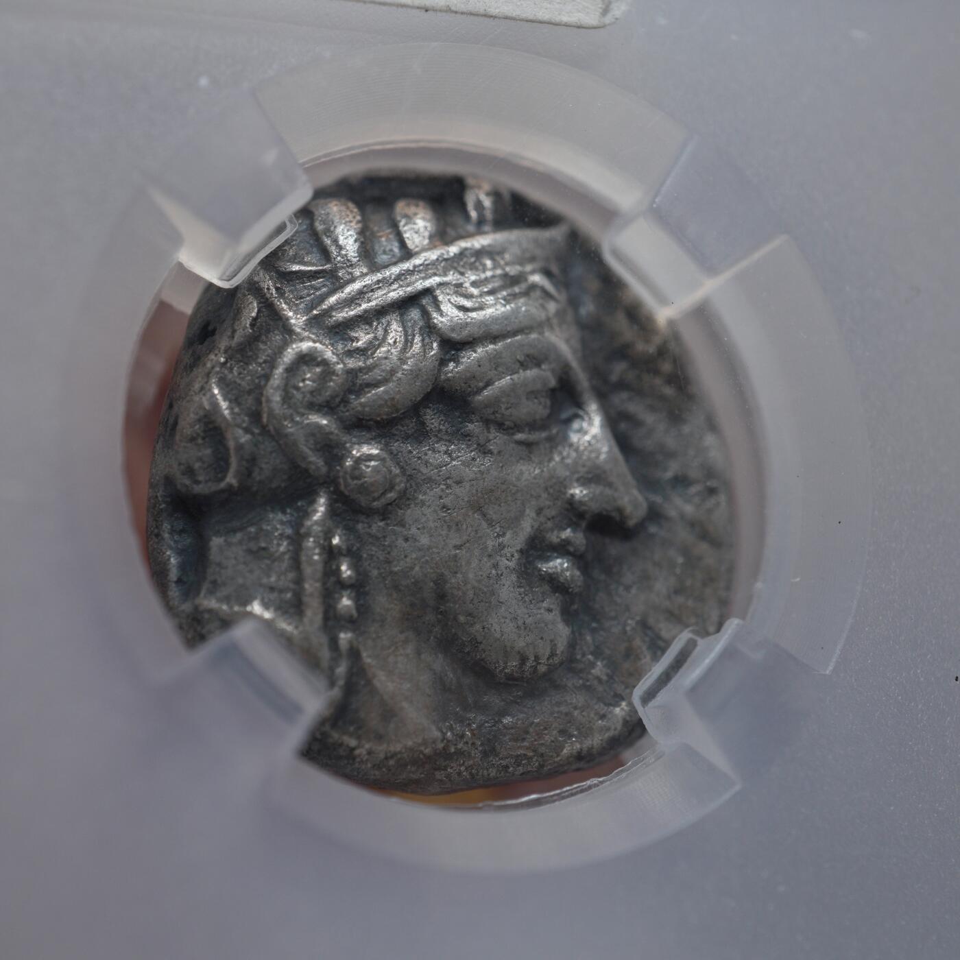 琋语集藏2026年04月欧洲古典打制币拍卖 古希腊阿提卡地区-雅典娜与猫头鹰4德银币