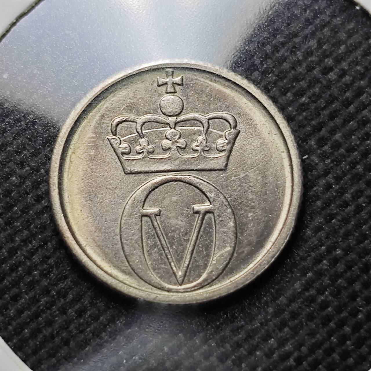 KK钱币收藏小铺  第410期 2月预留时间 周末发货  挪威10欧尔动物版 好品