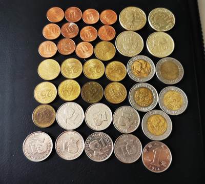 零零发外国硬币拍卖 无佣金 - 菲律宾一组80比索