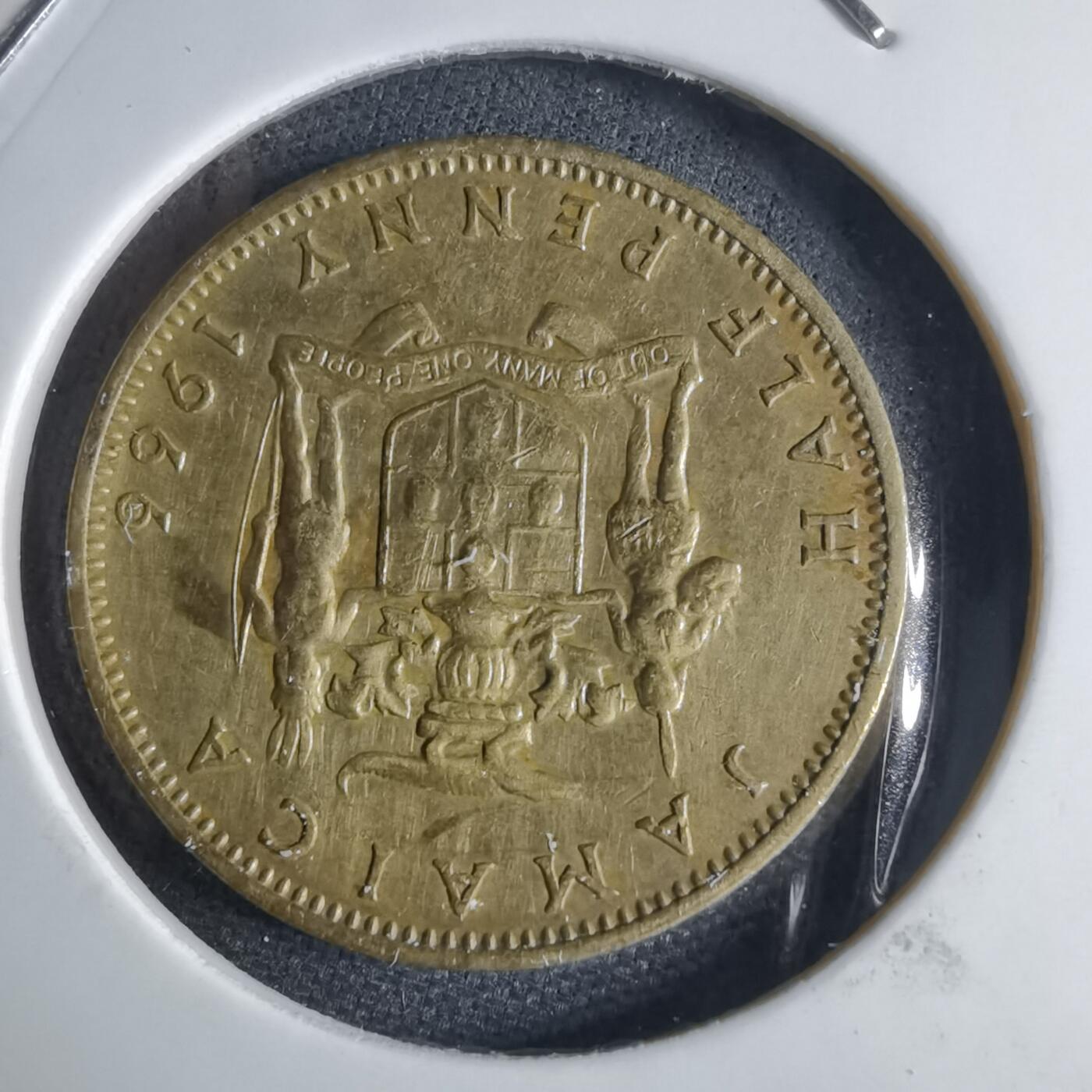 沼泽如烟--第1040场 牙买加1966年半便士